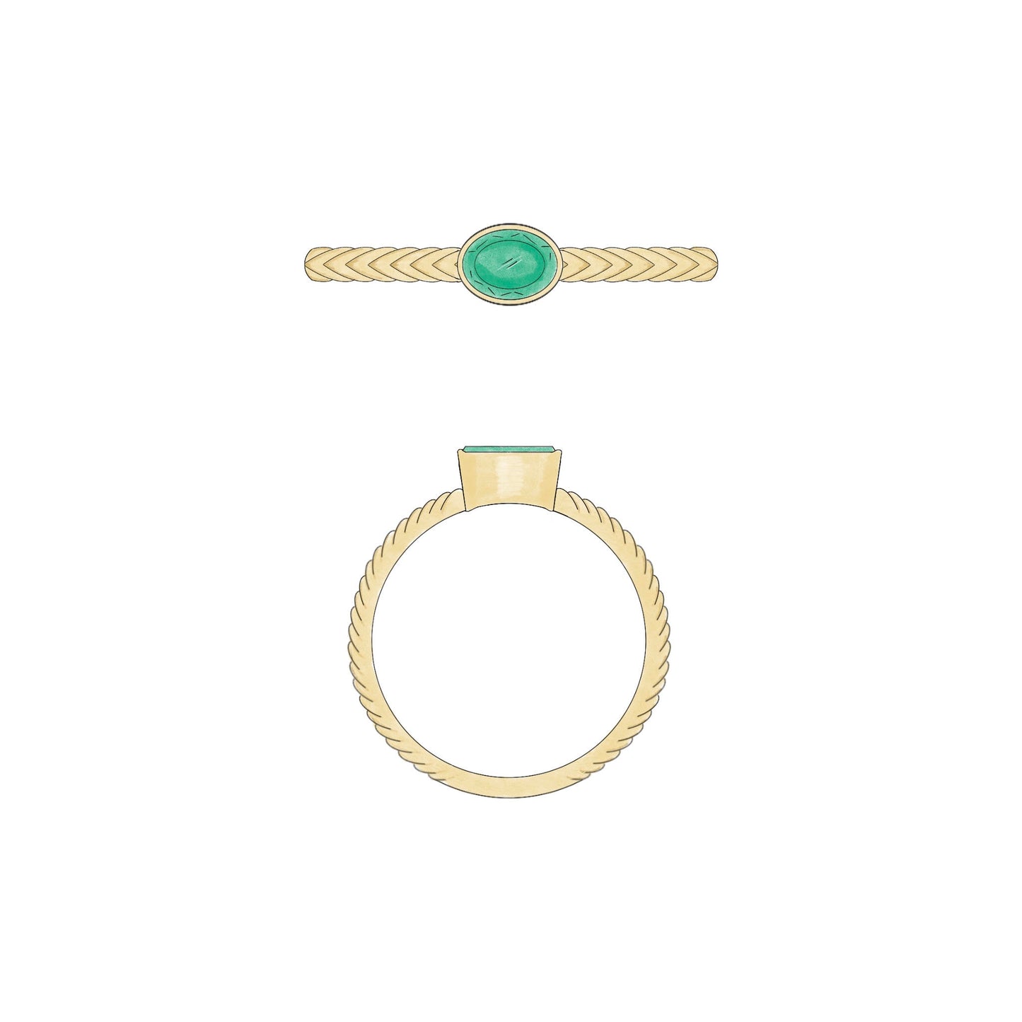 Custom Ring for B.S.
