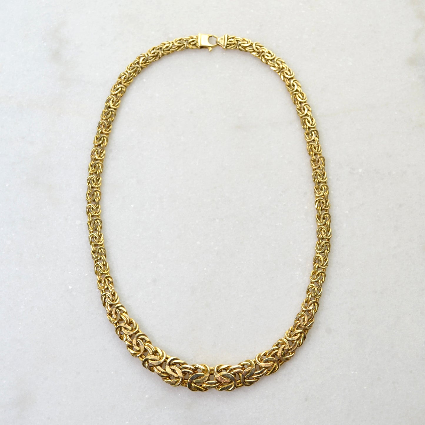 Gold Byzantine Necklace