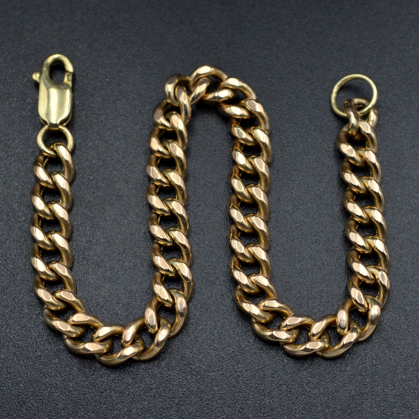 Vintage 10k Curb Link Bracelet