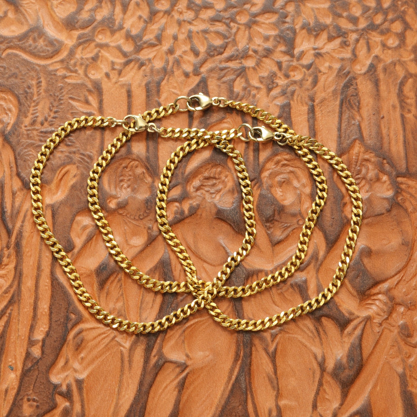 Vintage 14k Gold Chain Bracelet