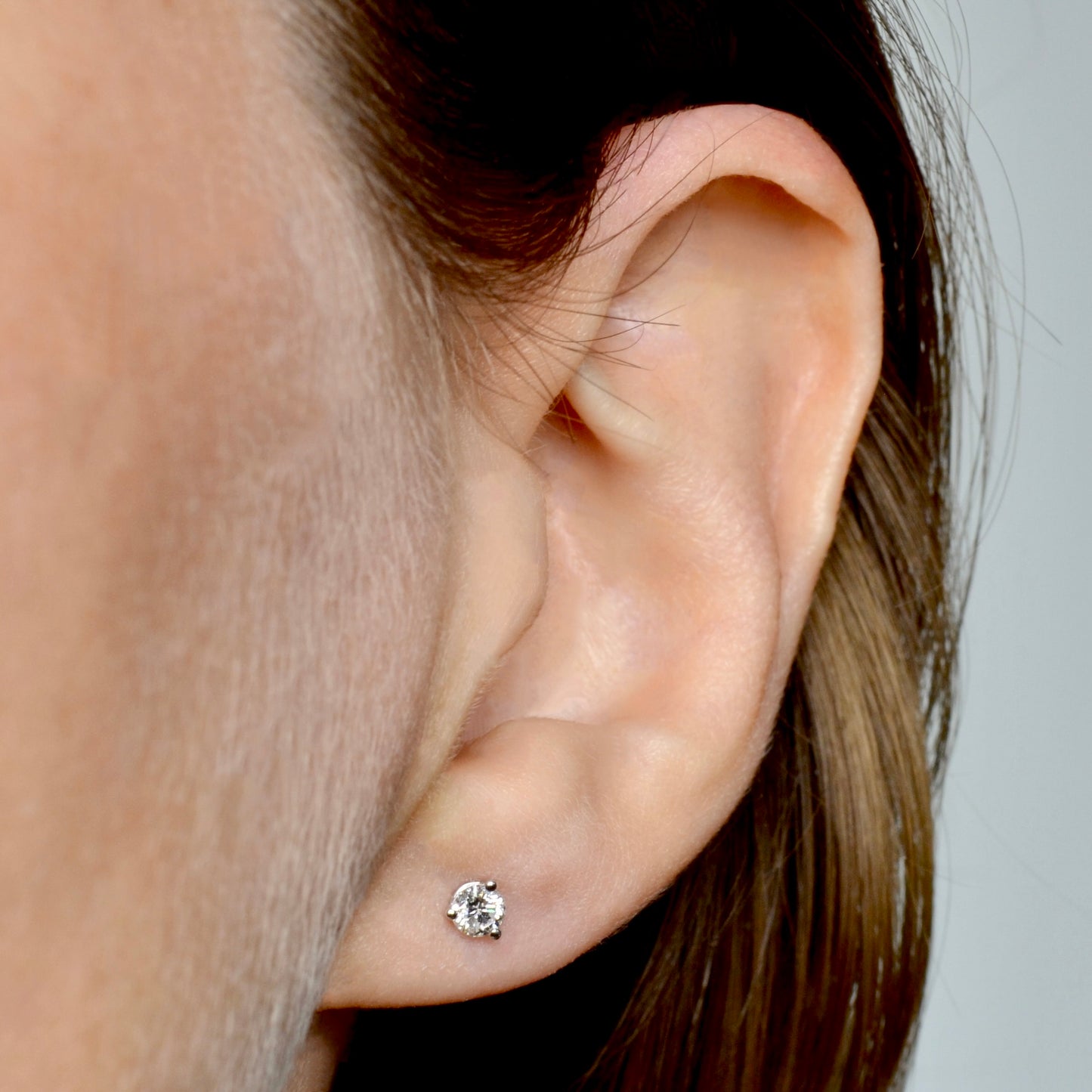 Diamond Post Earrings - 0.25 CTW