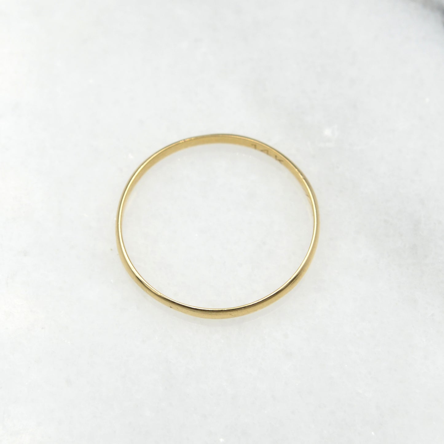 Antique 14k Yellow Gold Wedding Band