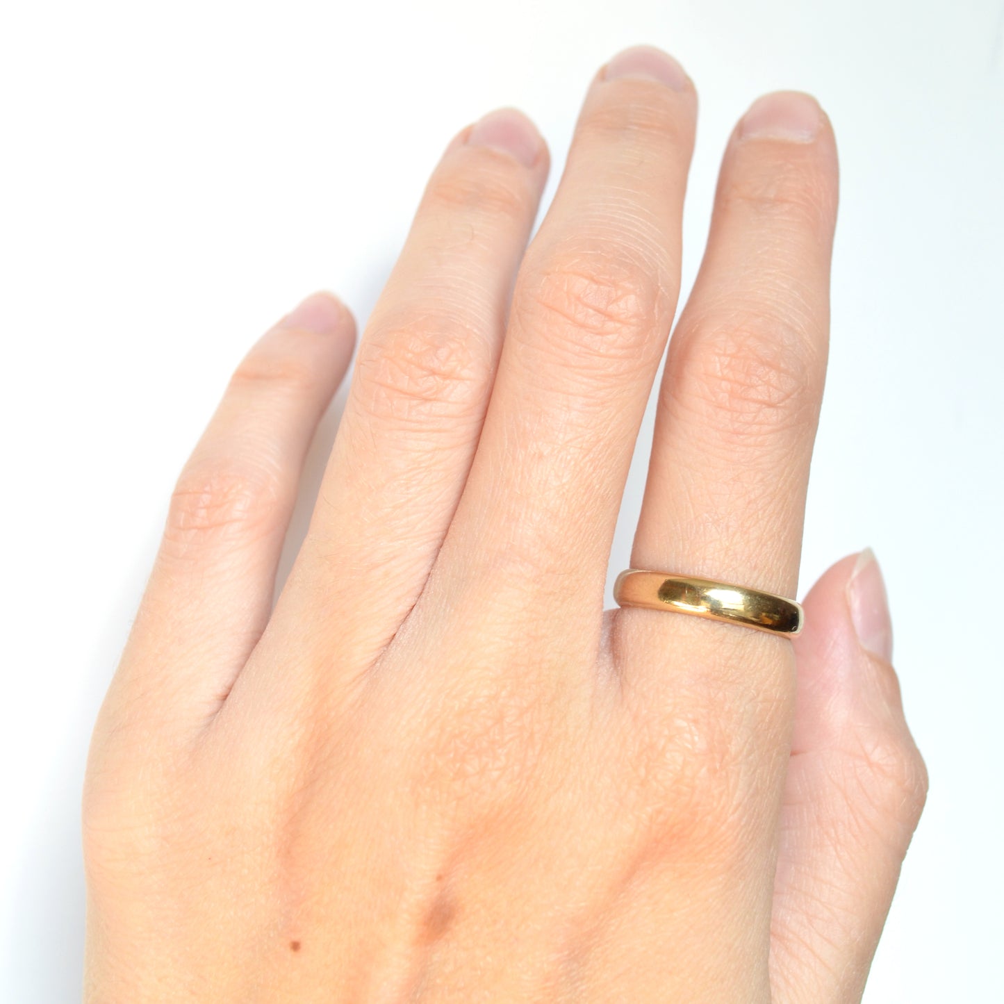 Vintage 14k Yellow Gold Wedding Band