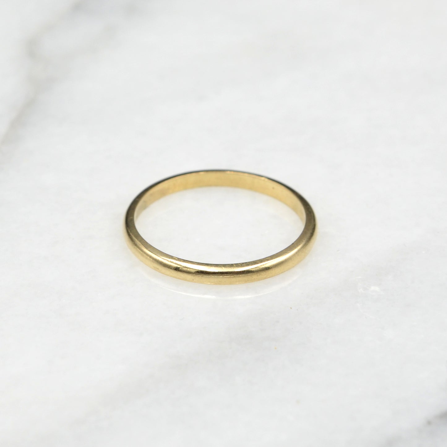Antique 14k Yellow Gold Wedding Band