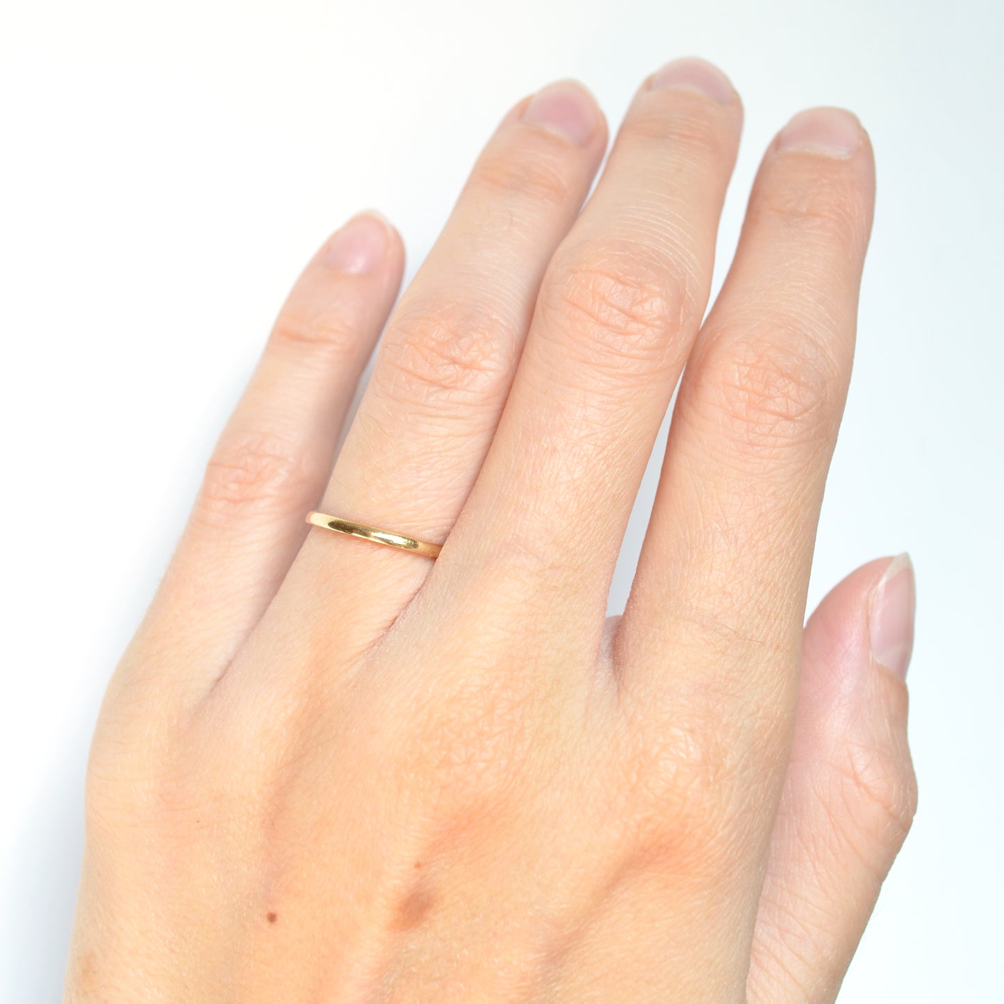Antique 14k Yellow Gold Wedding Band