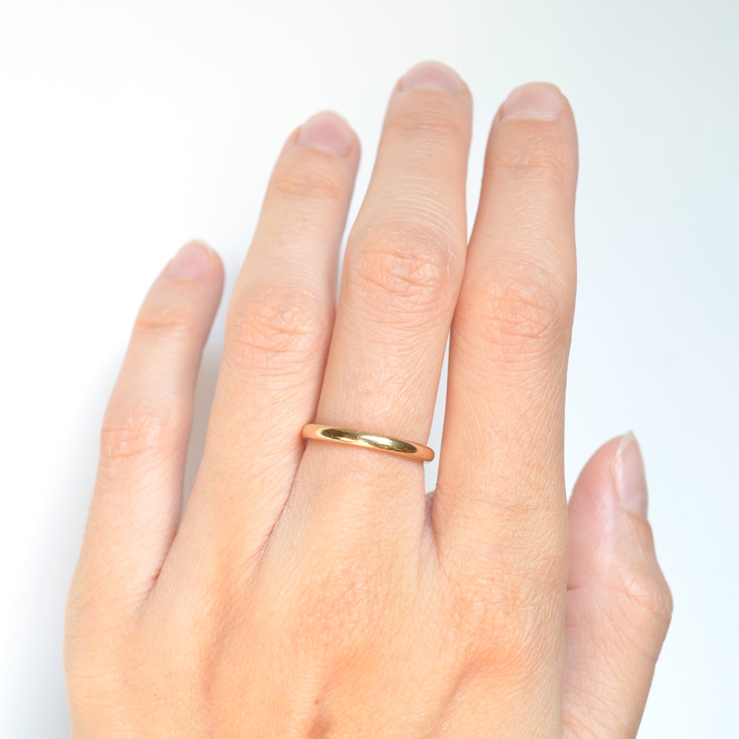 Vintage 14k Yellow Gold Wedding Band