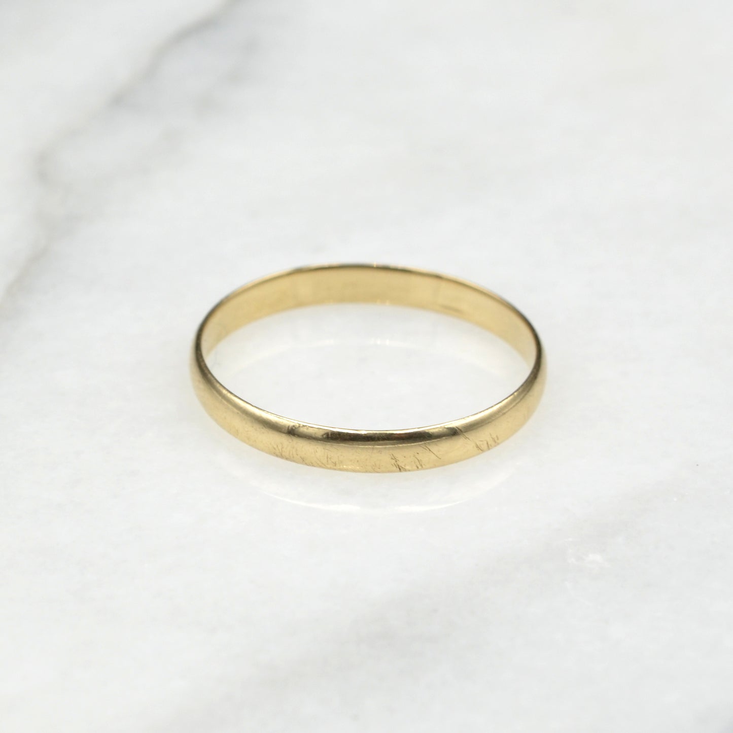Vintage 14k Yellow Gold Wedding Band