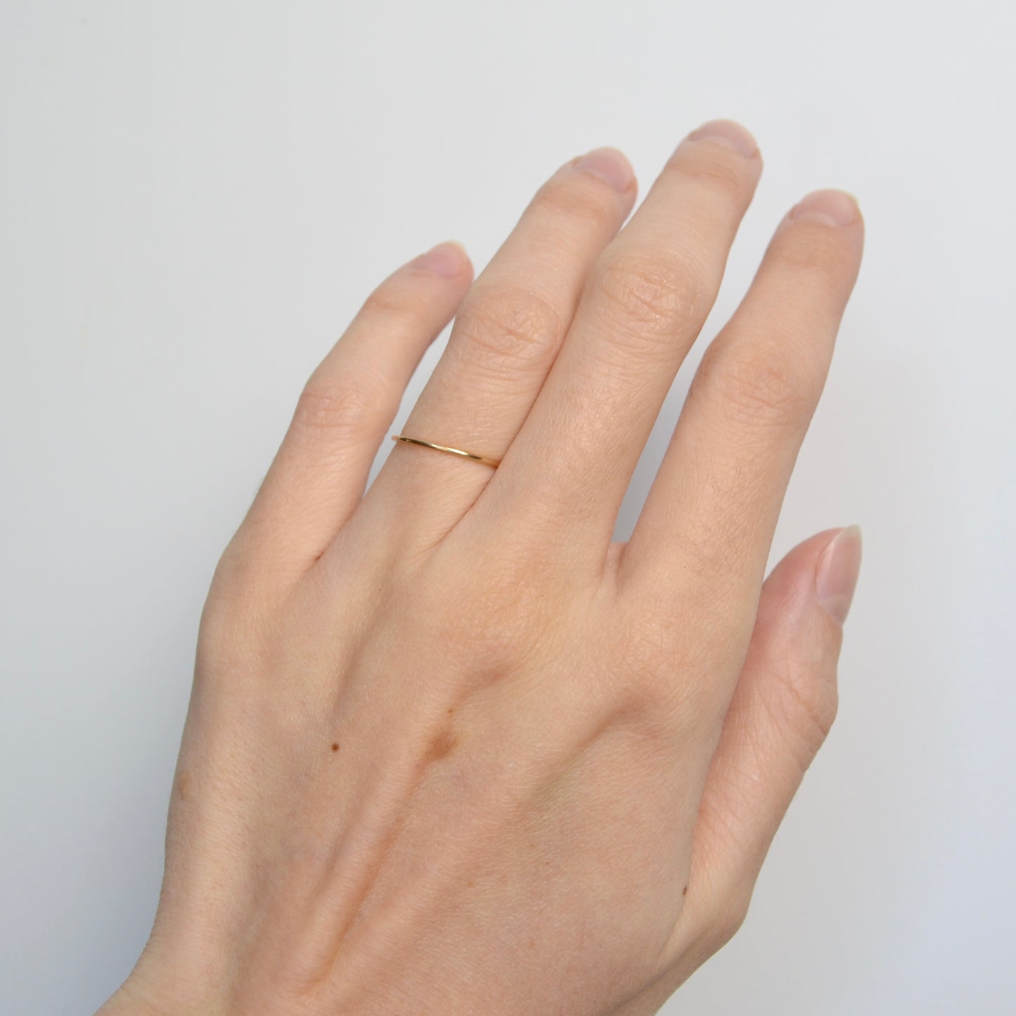 Antique Gold Wedding Band