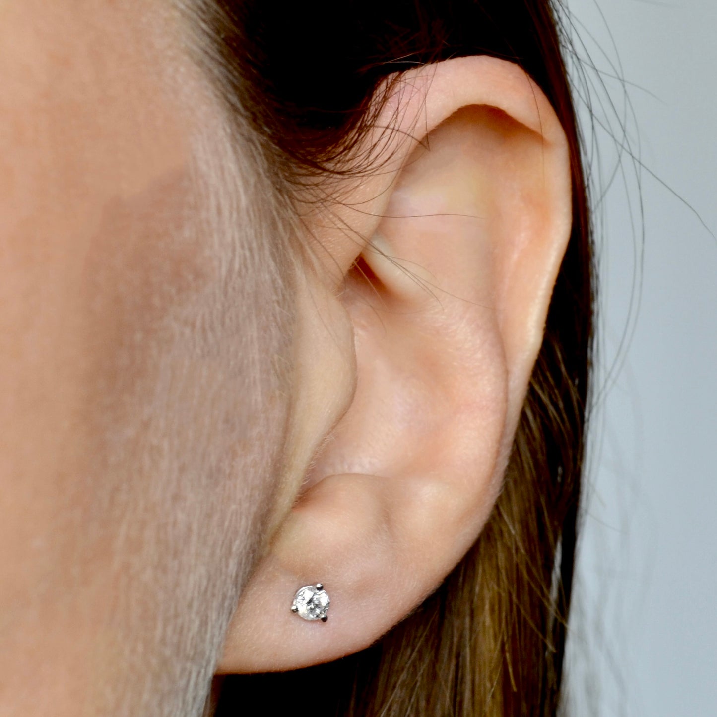 Diamond Post Earrings - 0.25 CTW