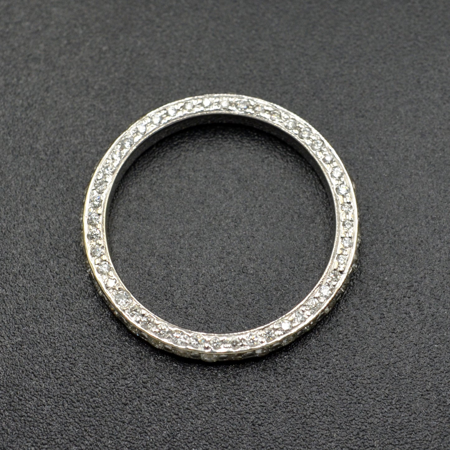 Vintage Diamond and Platinum Eternity Ring