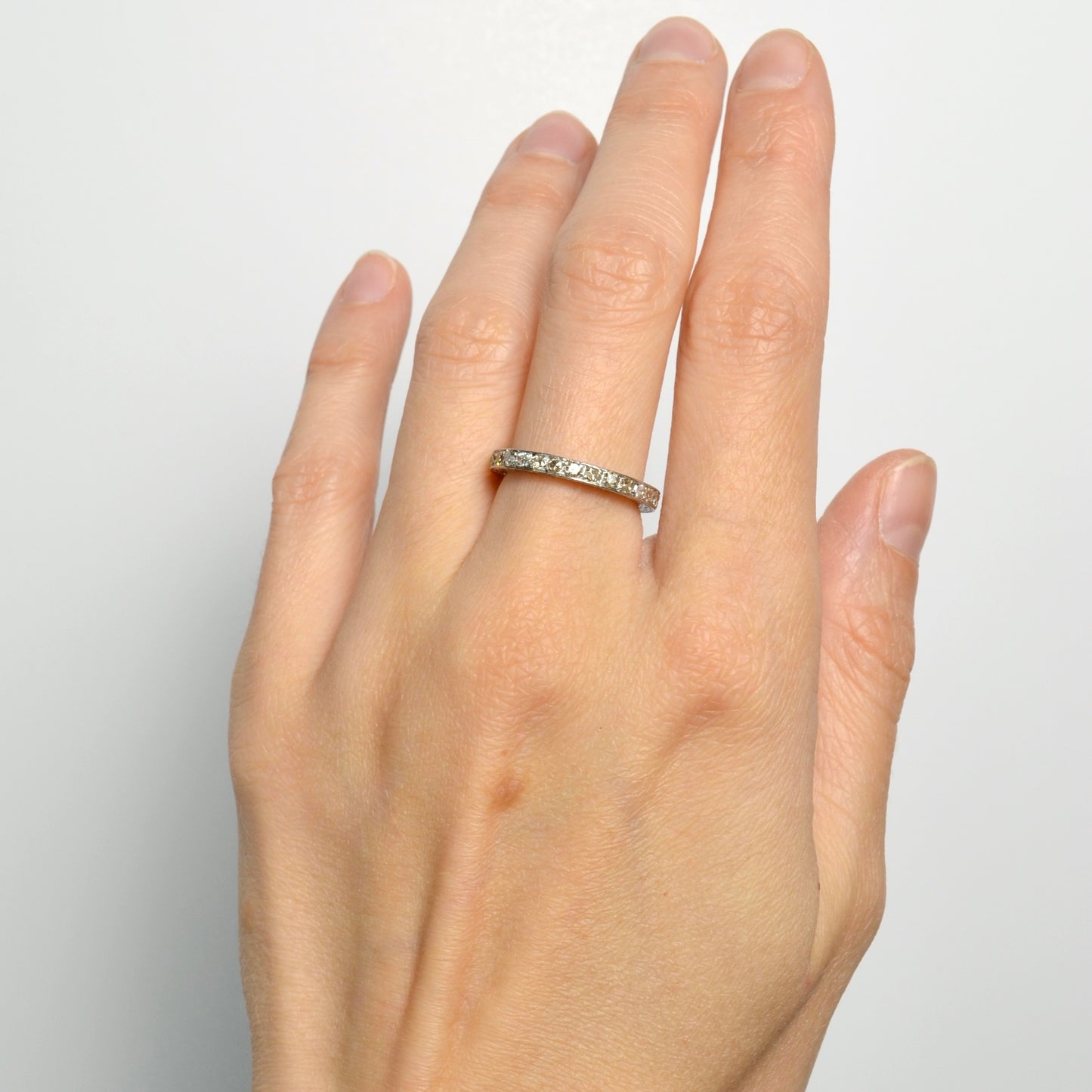 Diamond and Platinum Eternity Ring