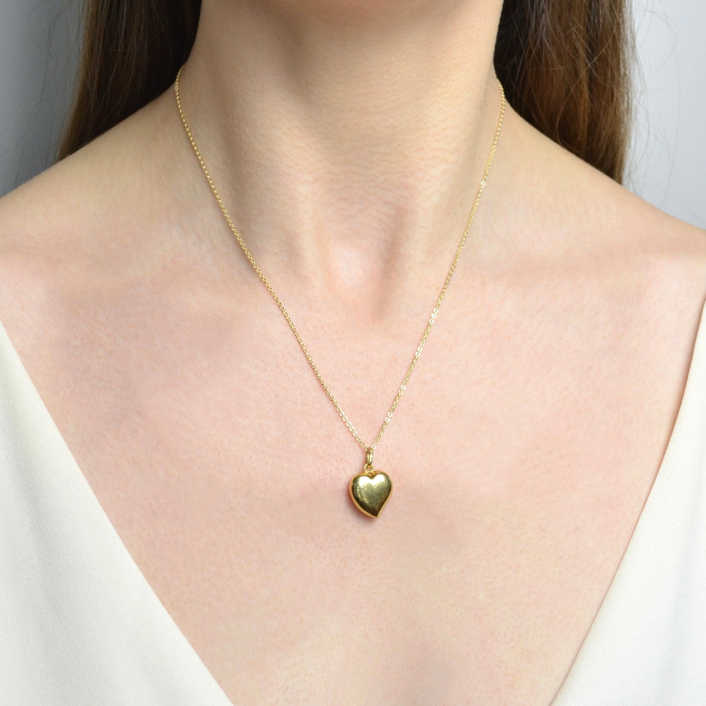 Gold Heart Necklace
