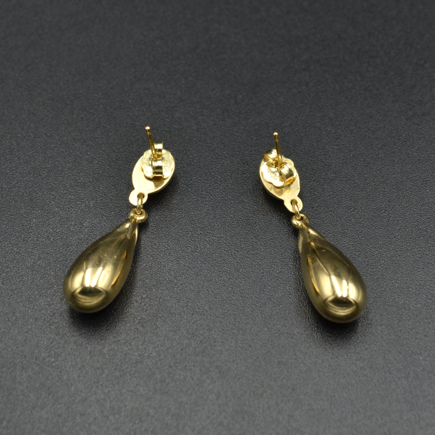 Gold Teardrop Earrings