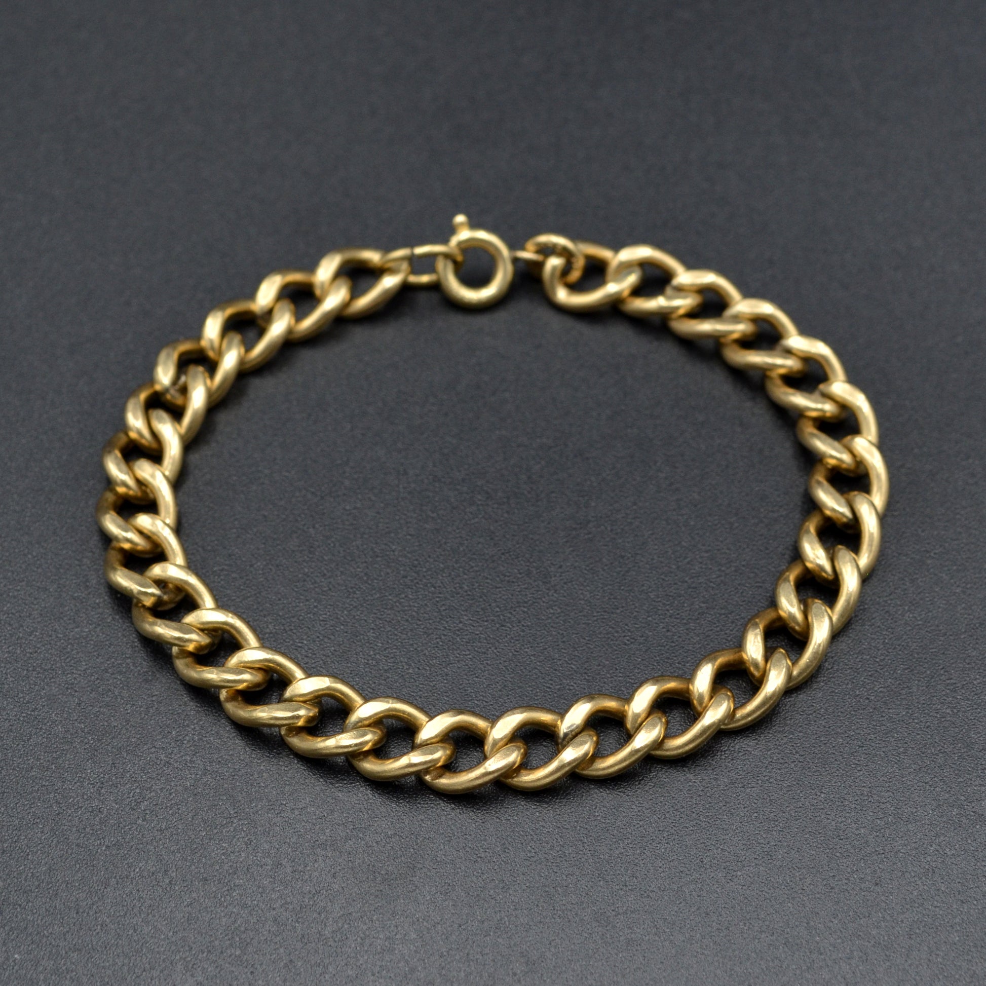 Antique Gold-Filled Curb Link Bracelet II