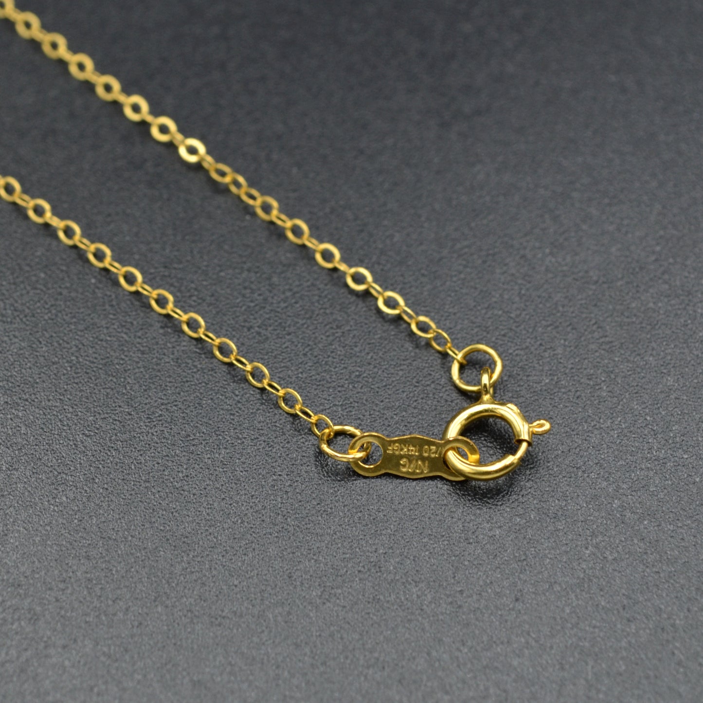 Lapis Lazuli and Gold Cat Pendant Necklace III