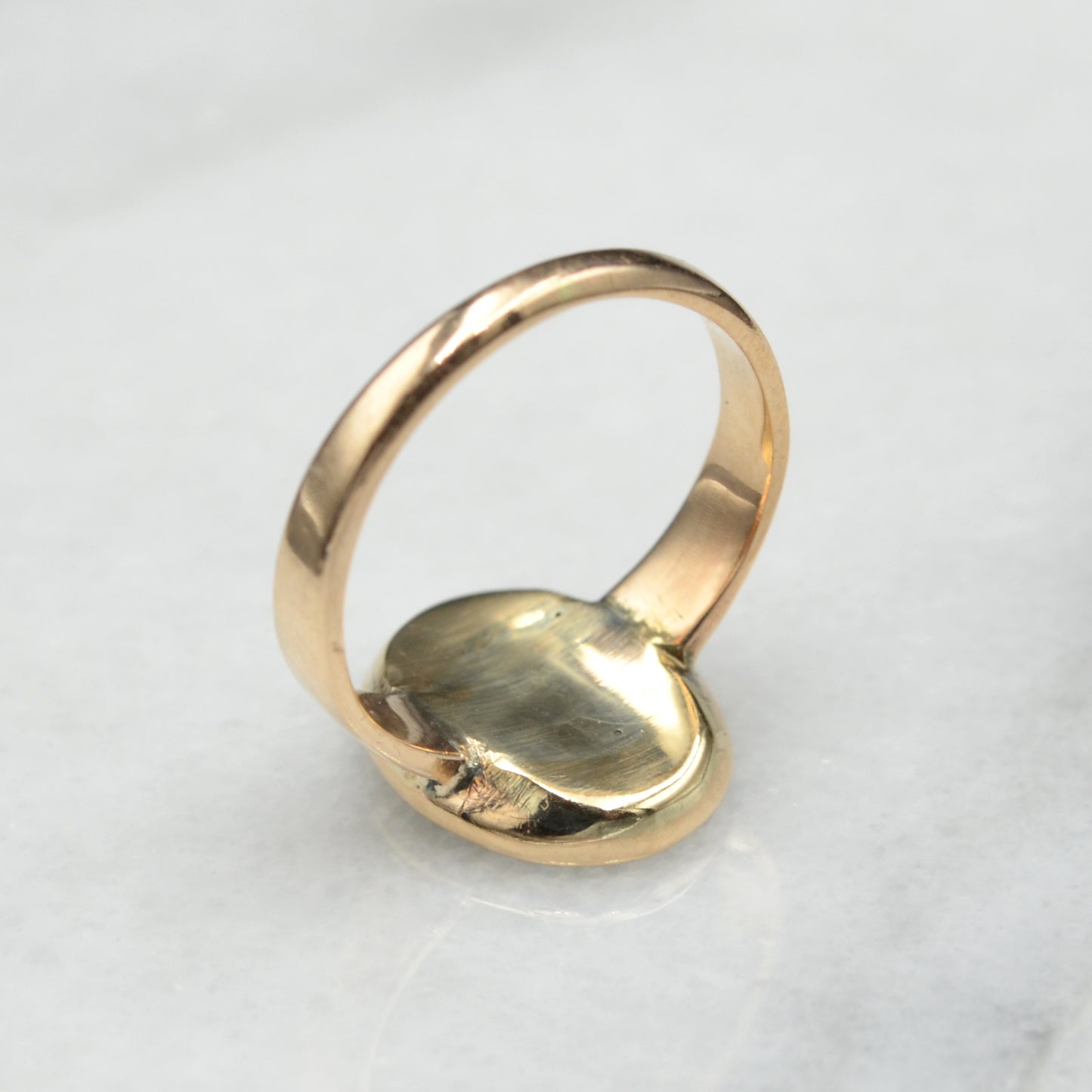 Antique Jade Intaglio Ring