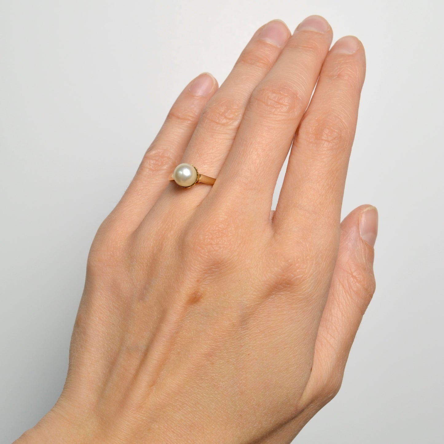 Pearl and Gold Ring