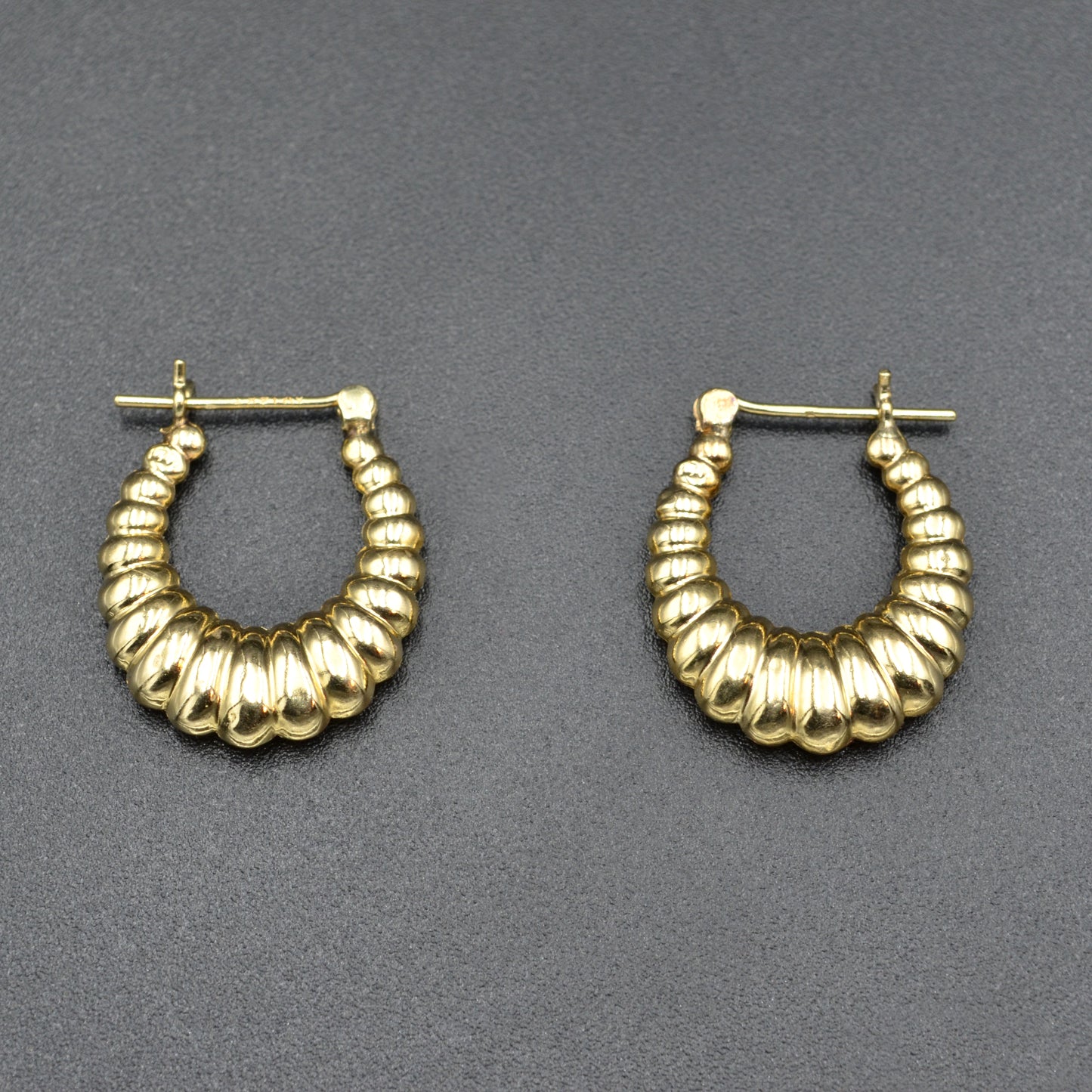 Vintage 14k Gold Shrimp Earrings