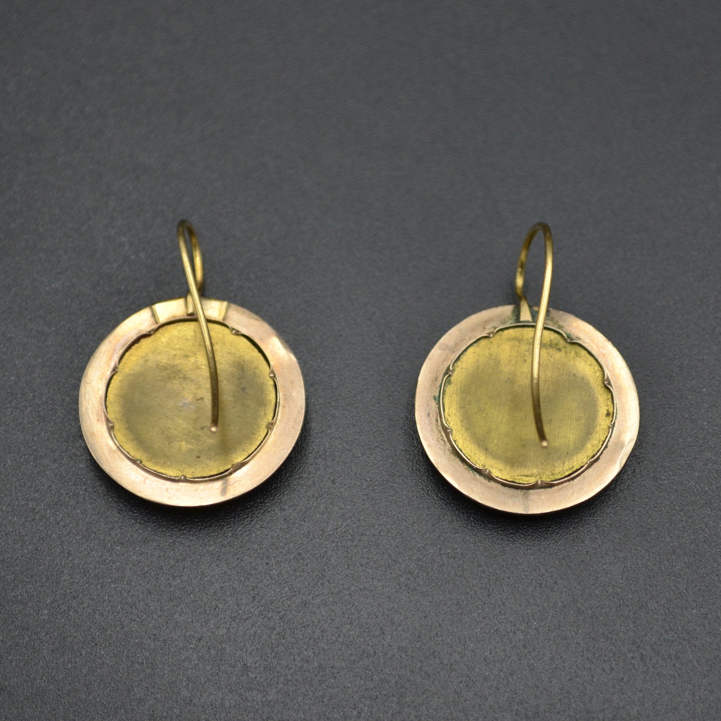 Pietra Dura Flower Earrings