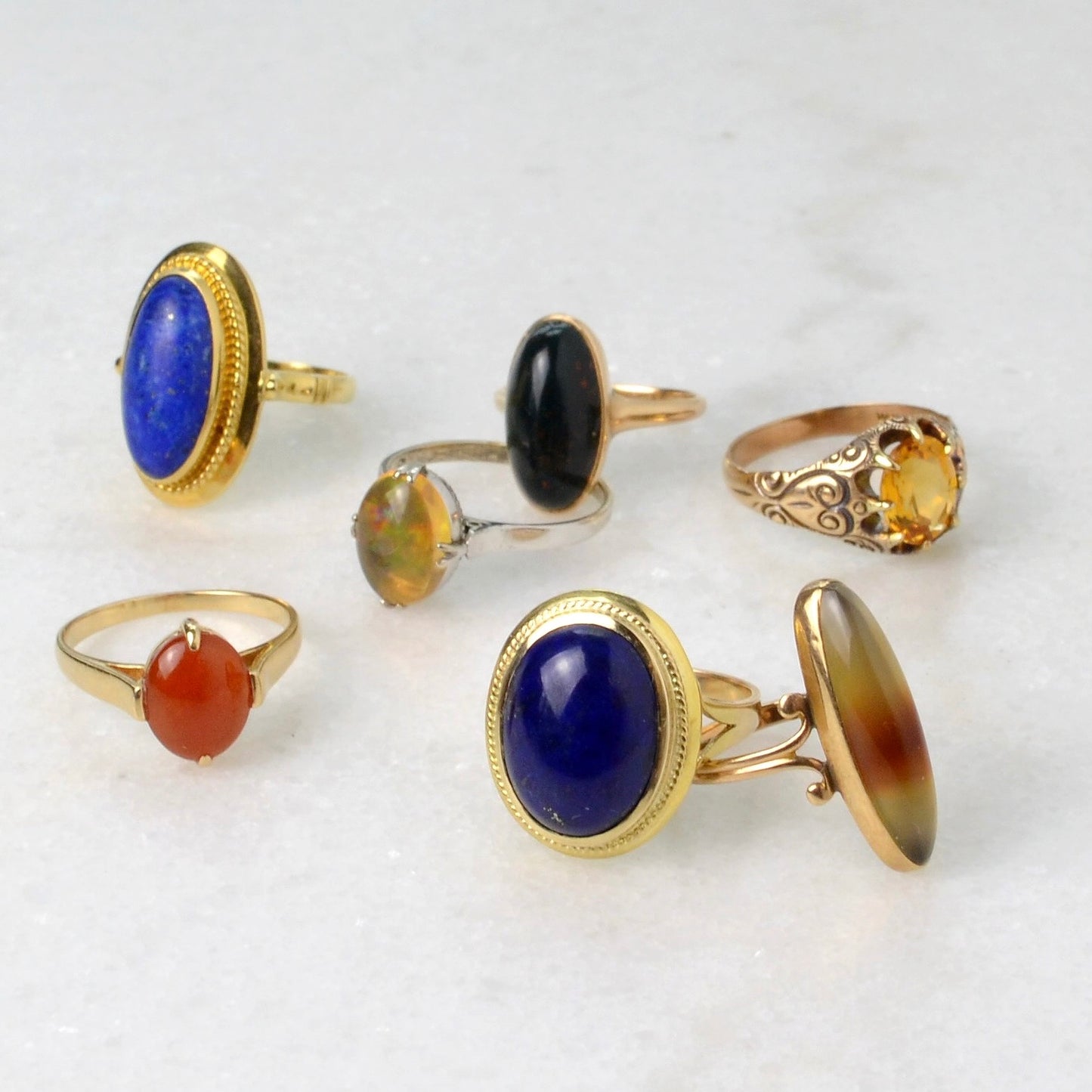Antique Opal and Gold Ring