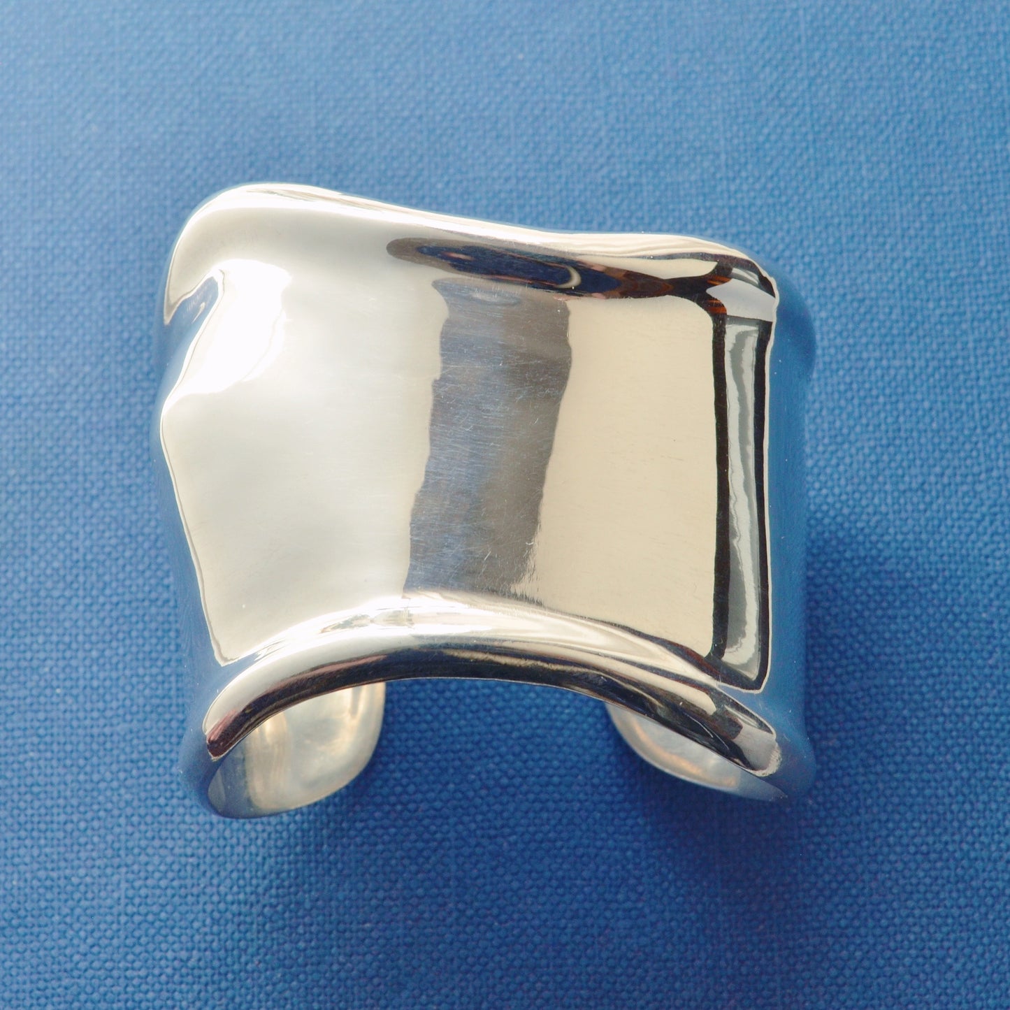 Vintage Silver Bone Style Cuff