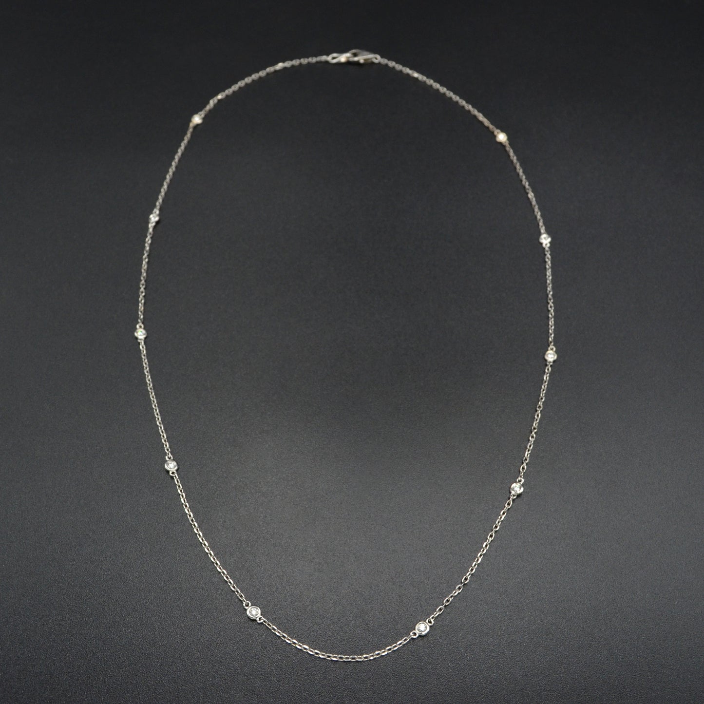 Diamond Station Necklace - 0.25 CTW