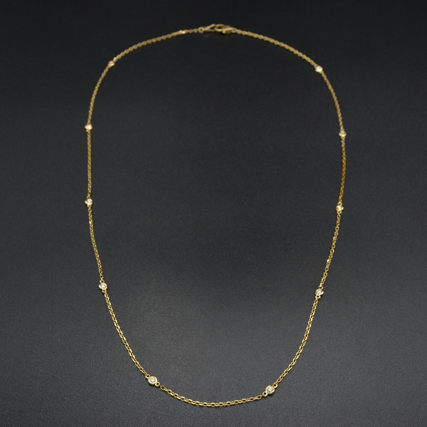 Diamond Station Necklace - 0.25 CTW