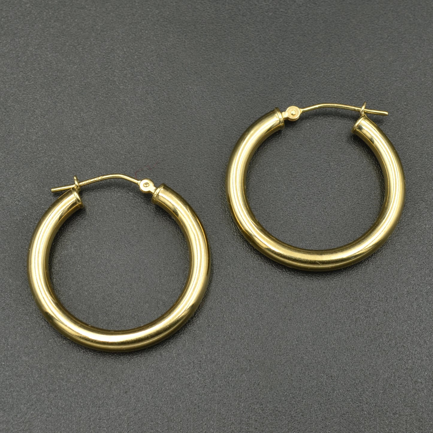 Classic Gold Hoop Earrings