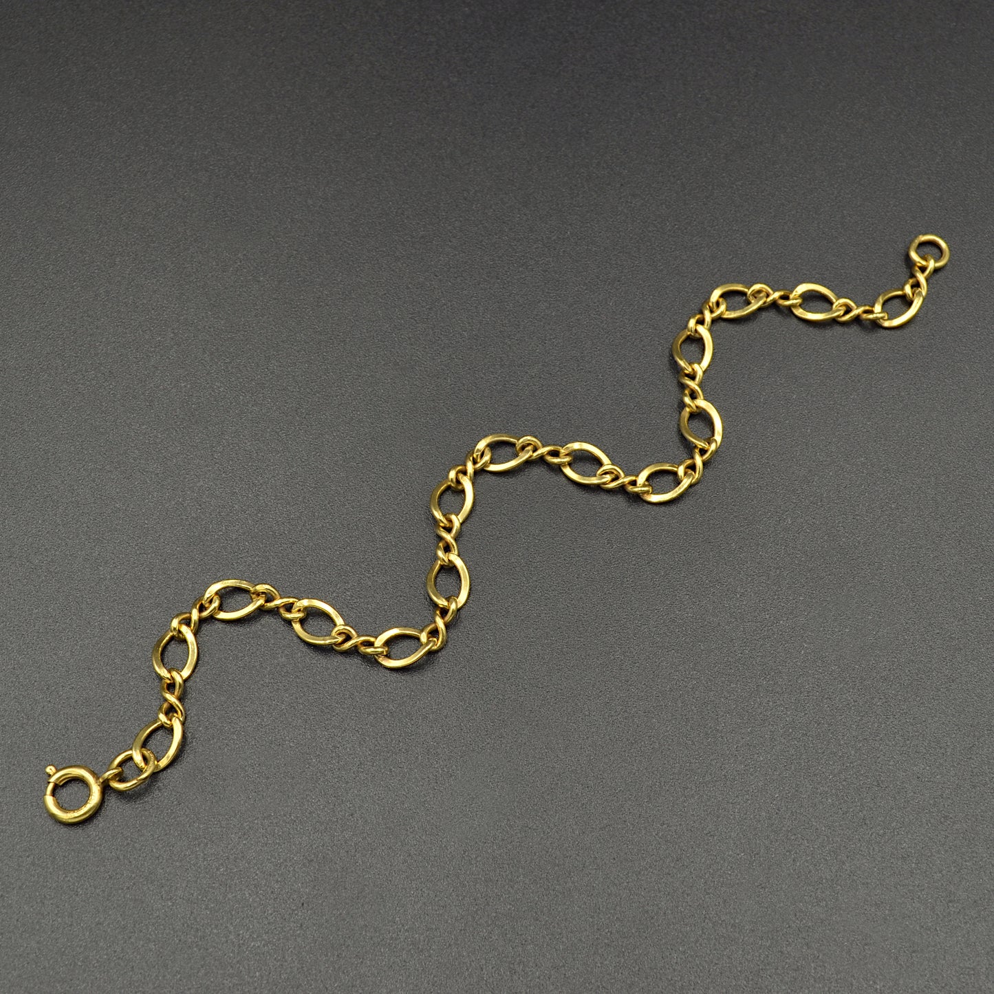 Vintage Figure 8 Chain Bracelet in Gold-filled II