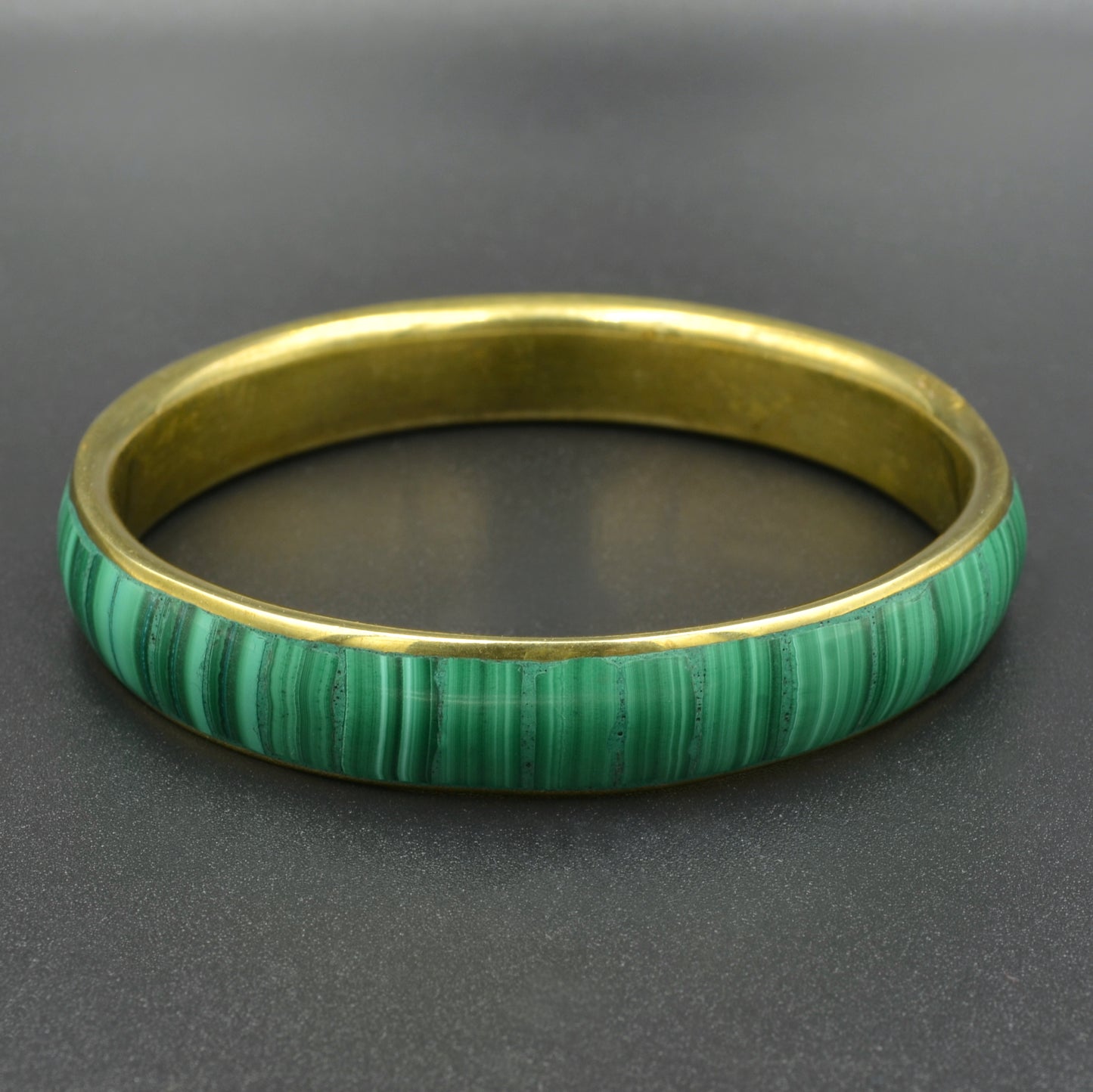 Malachite Bangle Bracelet