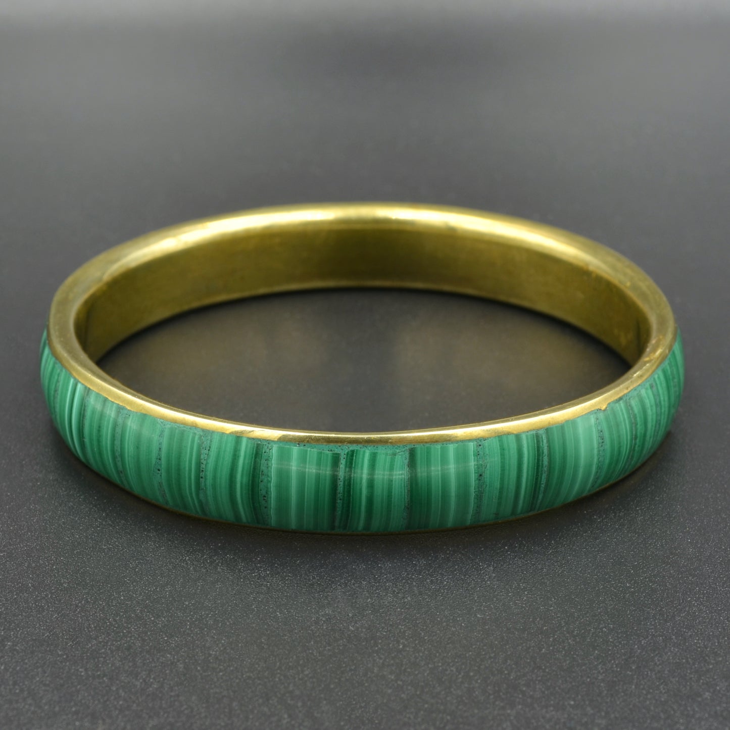 Malachite Bangle Bracelet