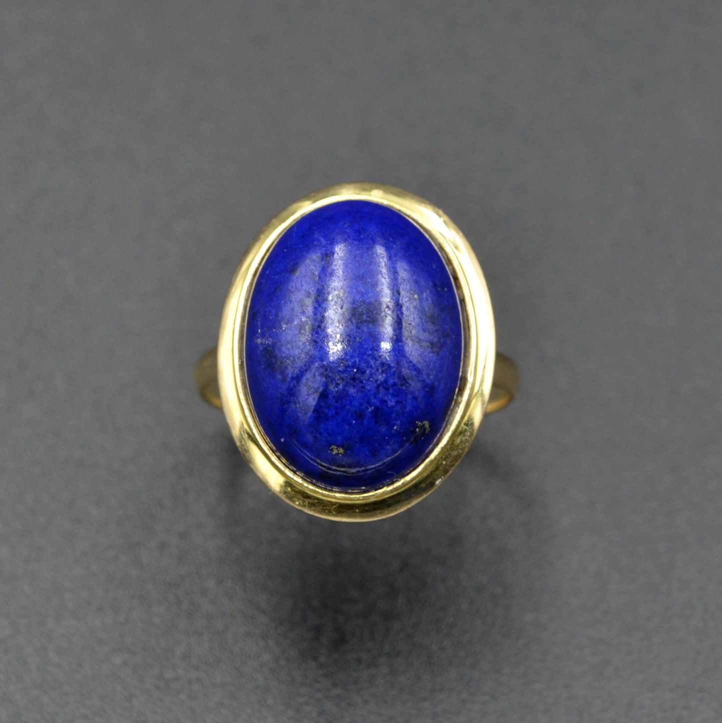 Vintage Lapis Lazuli and 14k Gold Ring
