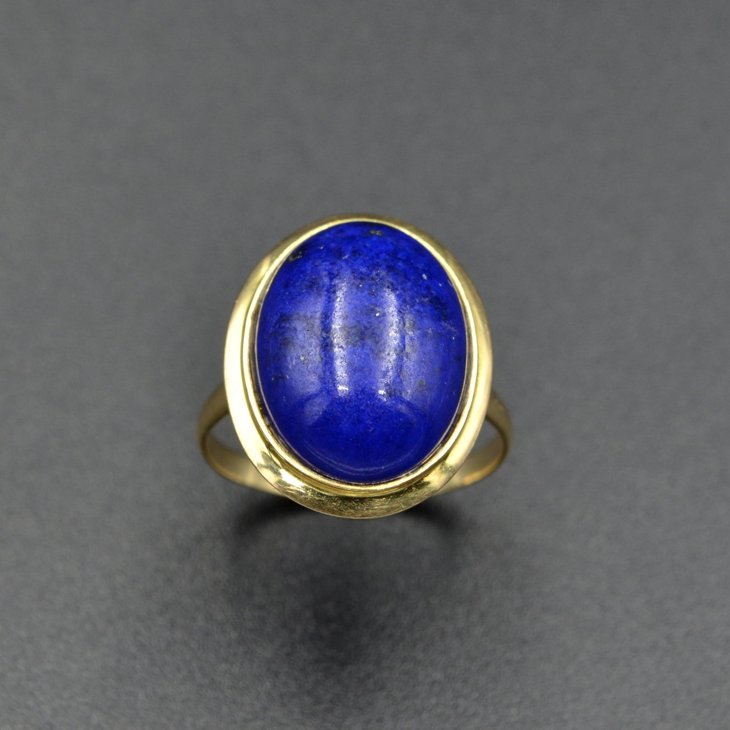Vintage Lapis Lazuli and 14k Gold Ring