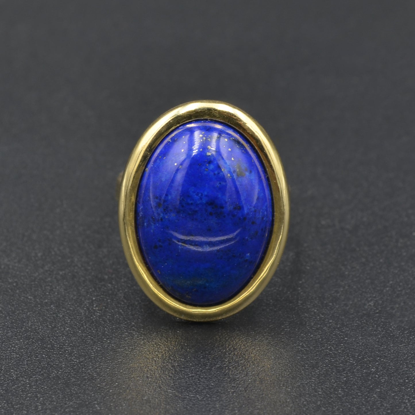 Lapis and Gold Ring