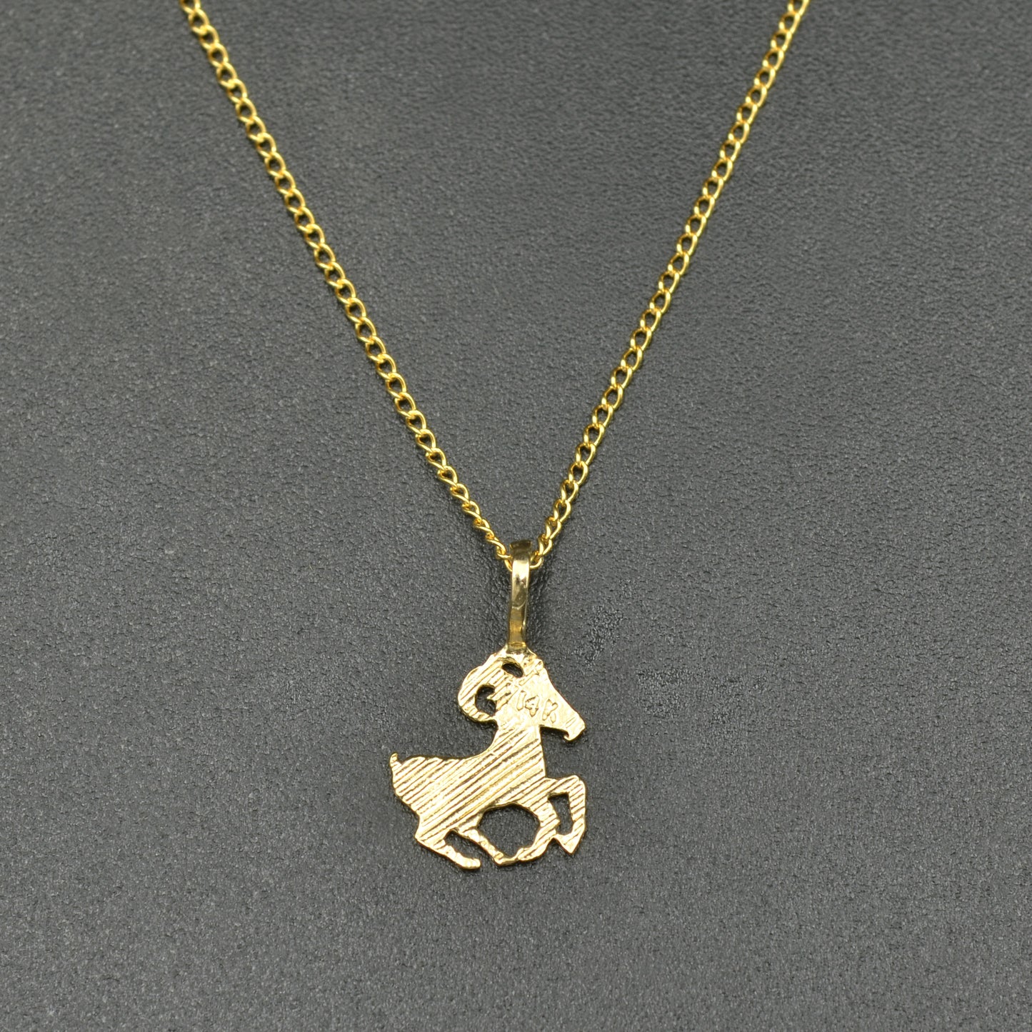 Gold Aries Necklace