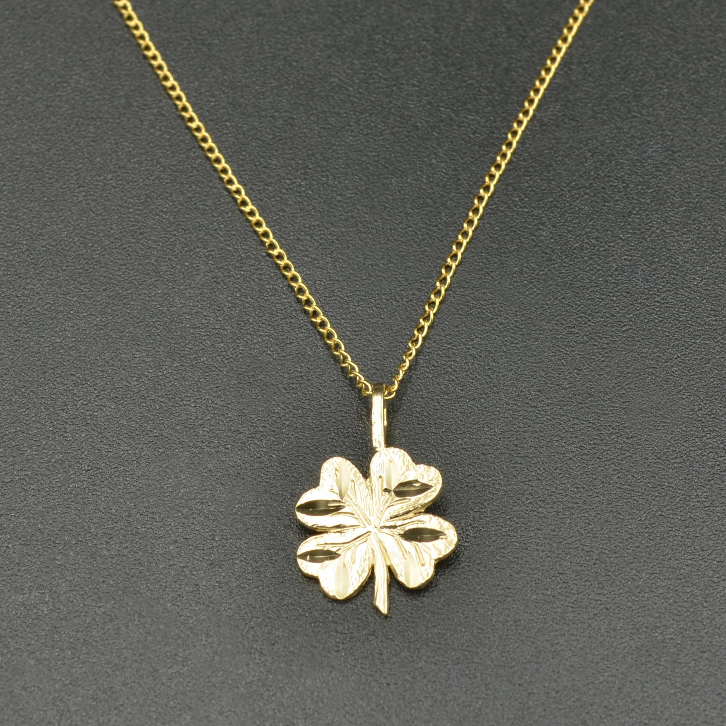 Gold Clover Necklace