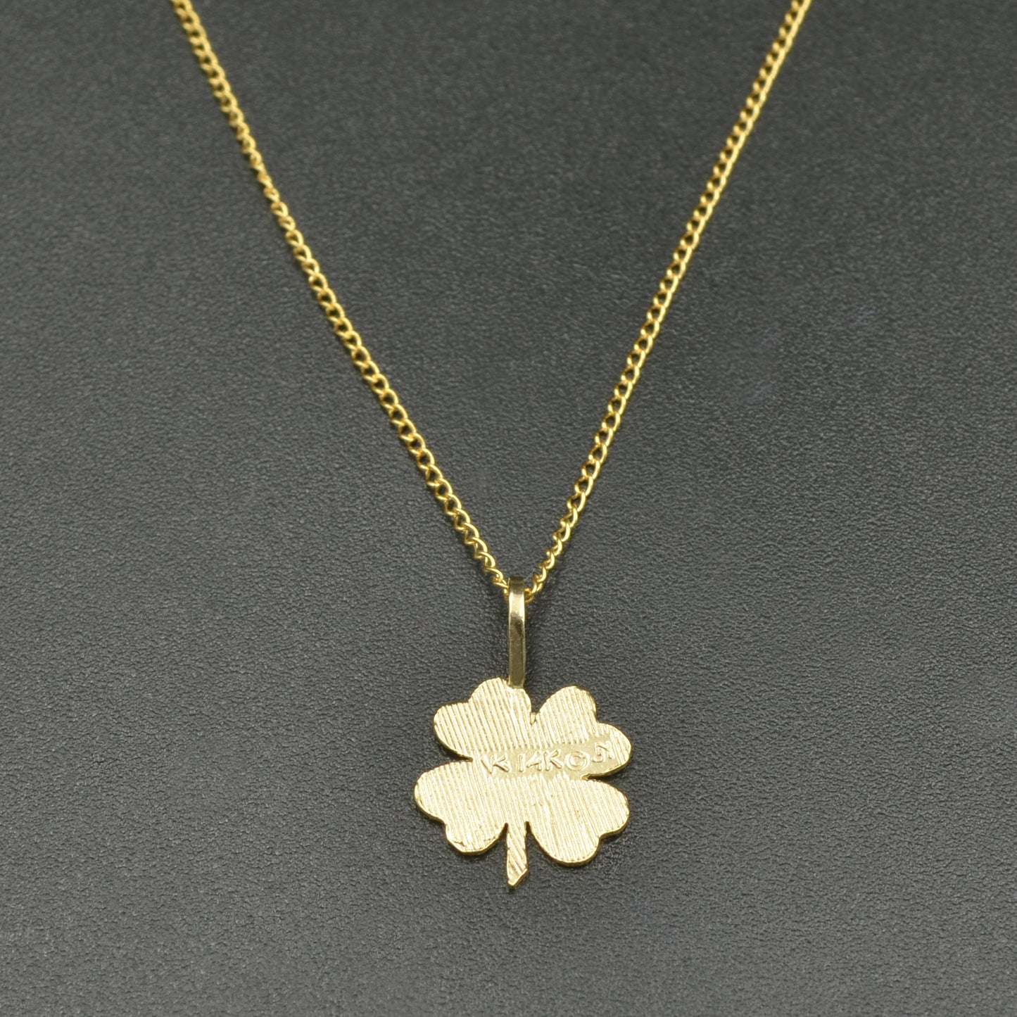 Gold Clover Necklace