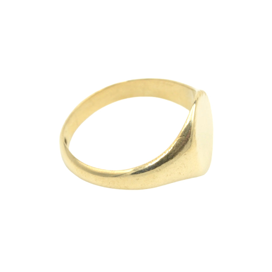 Vintage 9k Gold Signet Ring