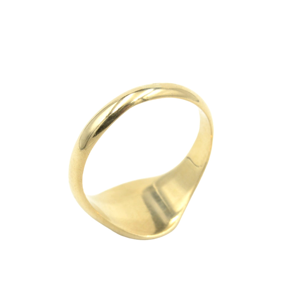 Vintage 9k Gold Signet Ring