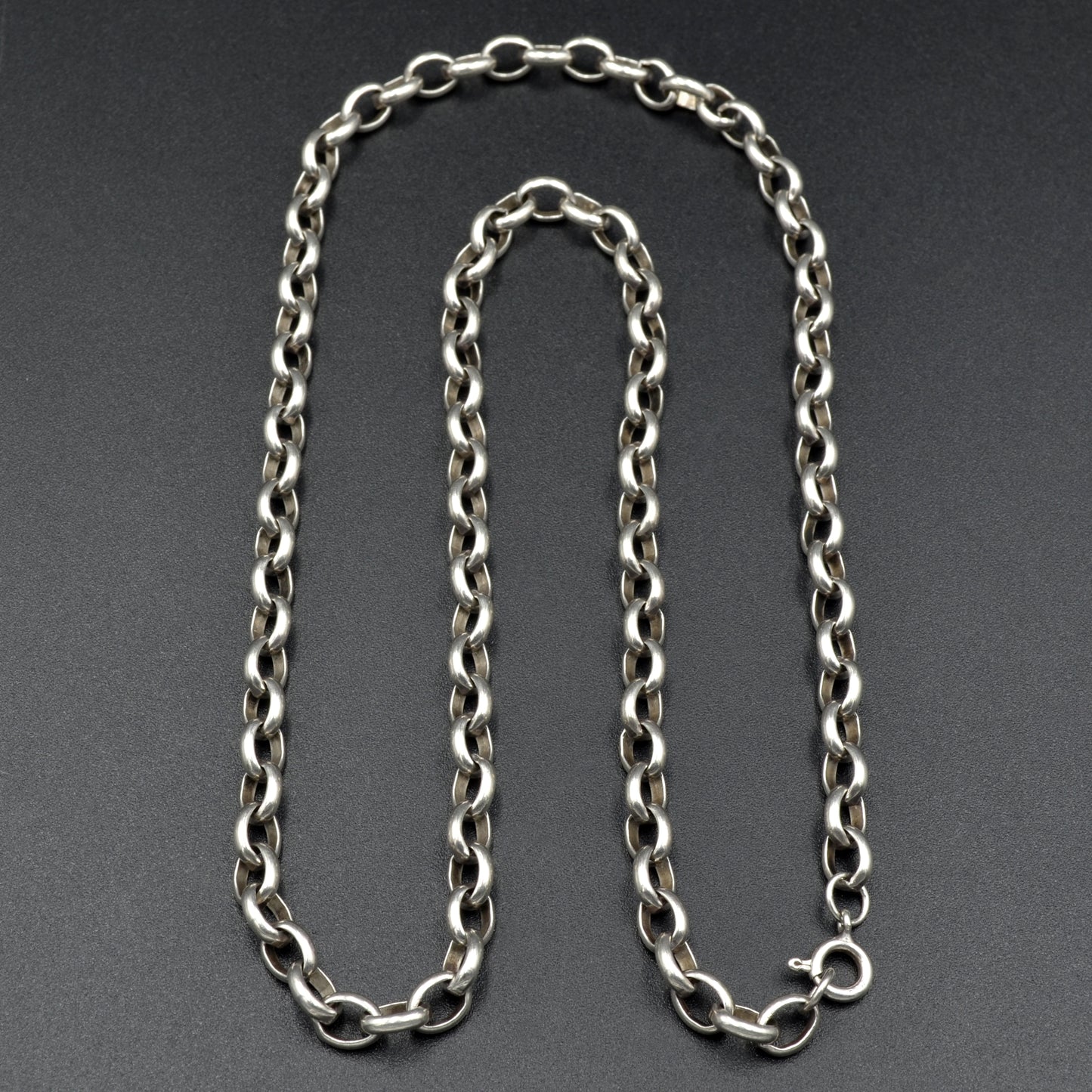 Heavy Silver Belcher Chain