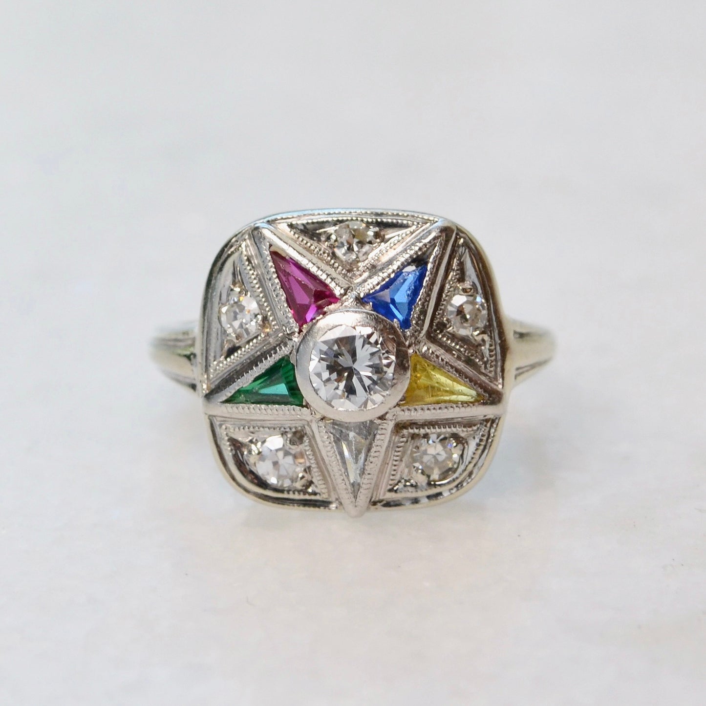 By The Light Of The Eastern Star Ring