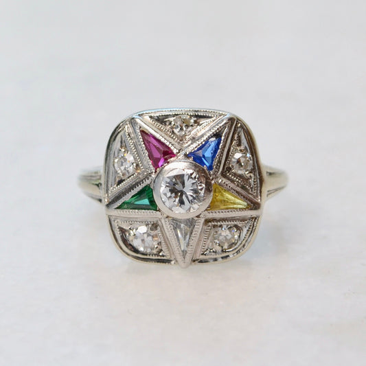 By The Light Of The Eastern Star Ring