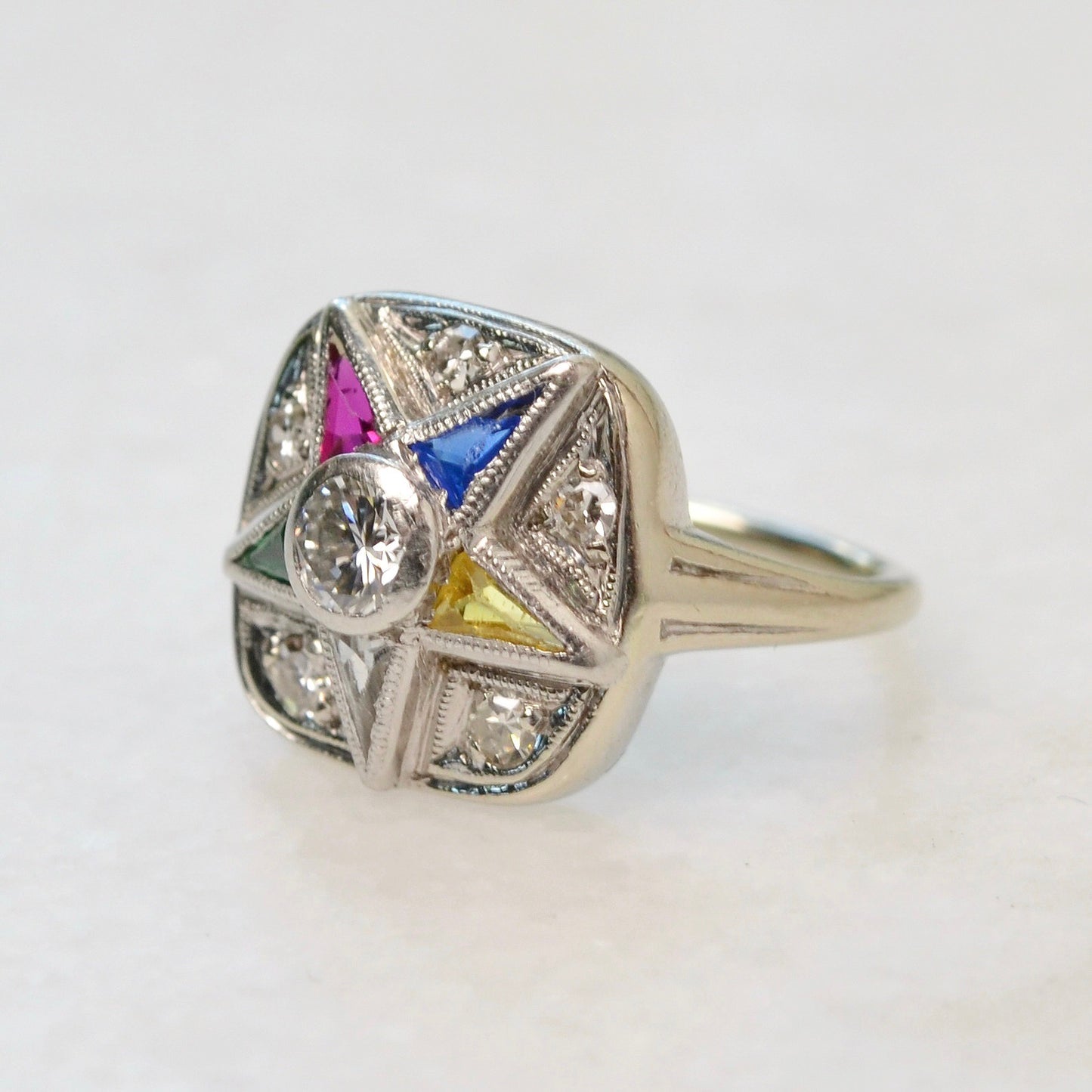 By The Light Of The Eastern Star Ring