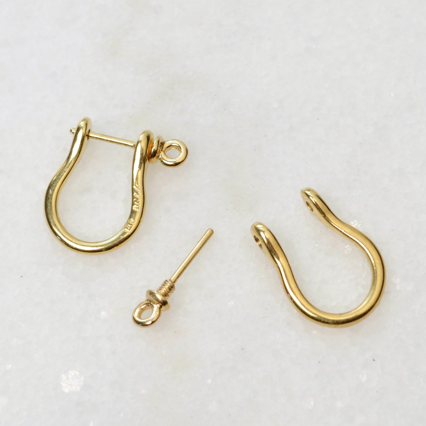 Love Shackles Gold Hoops