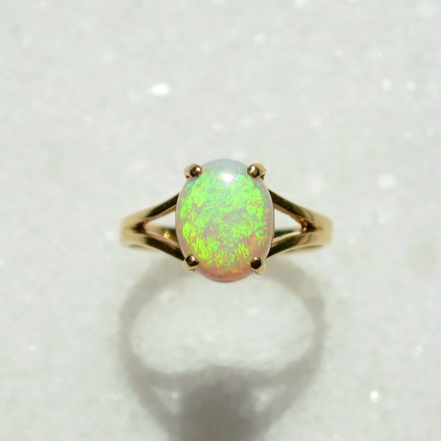 Opal and Gold Ring