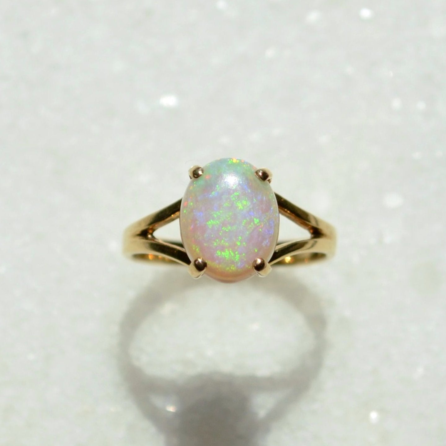 Opal and Gold Ring