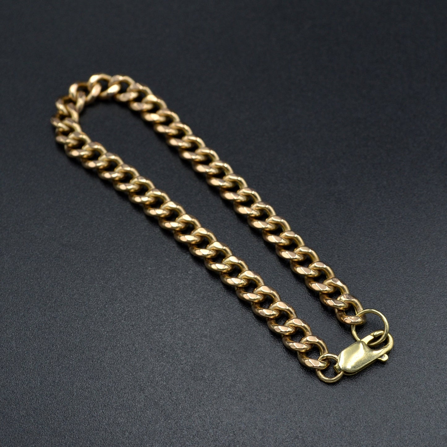 Vintage 10k Curb Link Bracelet
