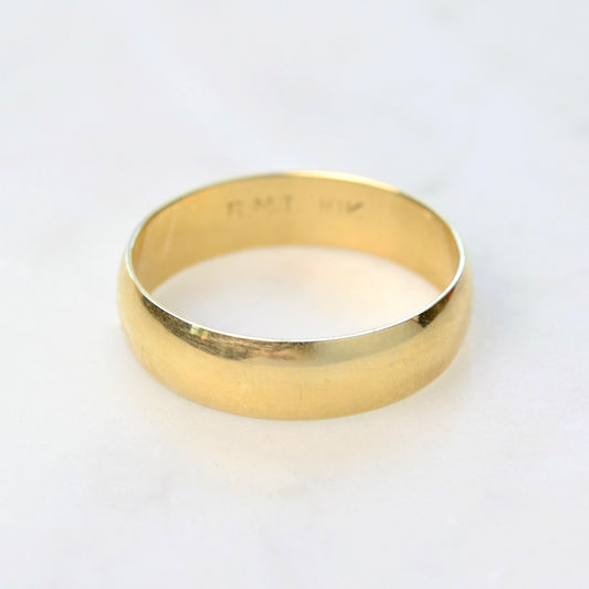 Vintage 10k Gold Band