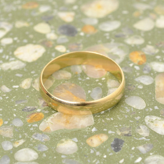 Vintage 14k Gold Wedding Band
