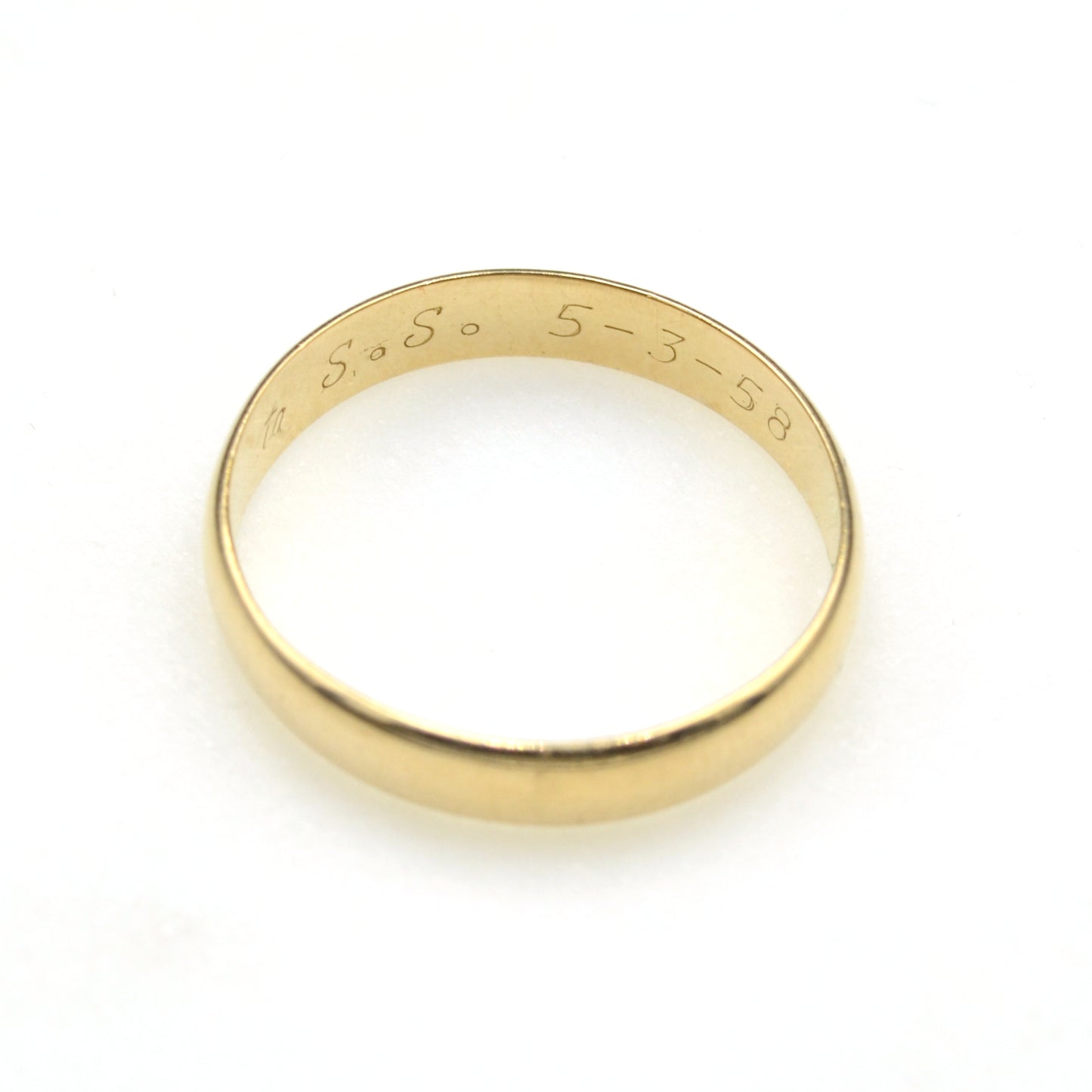 Vintage 14k Gold Wedding Band